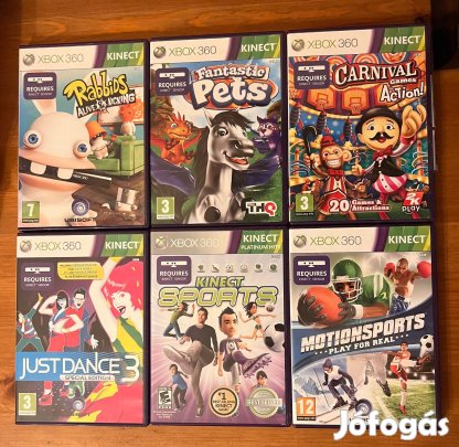 Xbox 360 Kinect Családi Party Játékcsomag