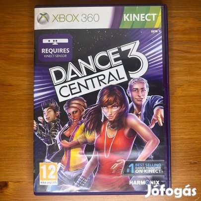 Xbox 360 Kinect Dance Central 3 modern táncjáték