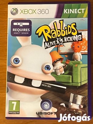 Xbox 360 Kinect Rabbids Alive & Kicking családi partyjáték