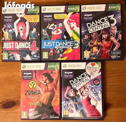 Xbox 360 Kinect Táncos Játékcsomag