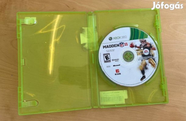Xbox 360 Madden NFL 11 Játék Használt
