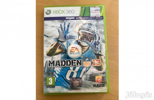 Xbox 360 Madden NFL 13 Játék Használt