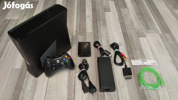 Xbox 360 S 250gb Slim Konzol +Választható Játék!