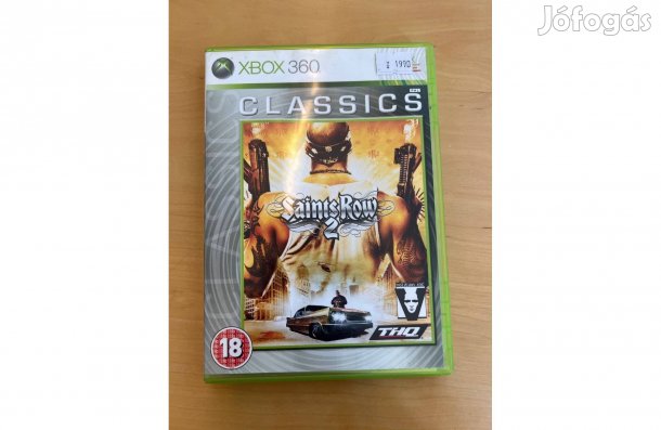 Xbox 360 Saints Row 2 Classics Játék Használt