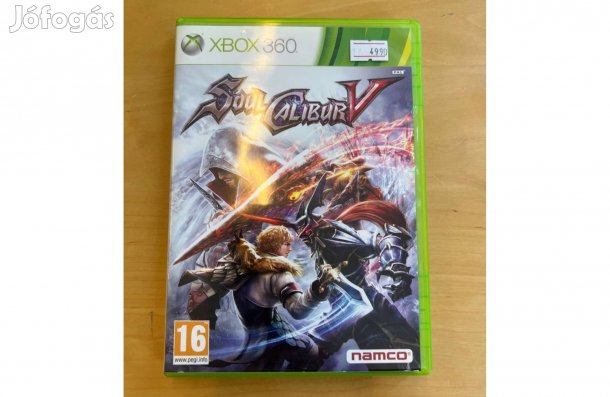 Xbox 360 Soul Calibur V Játék Német Nyelvű Használt