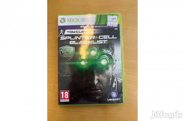 Xbox 360 Tom Clancy's Splinter Cell: Blacklist Játék Használt