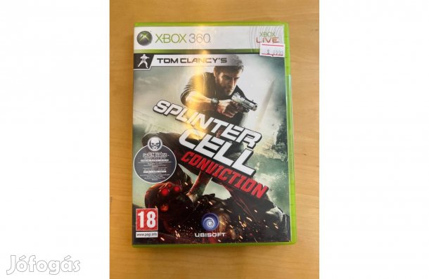 Xbox 360 Tom Clancy's Splinter Cell: Conviction Játék Használt