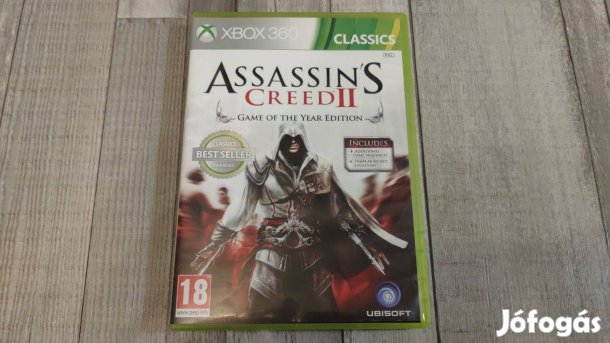 Xbox 360 : Assassin's Creed II - Xbox ONE És Series X Kompatibilis !