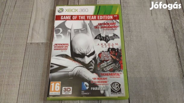 Xbox 360 : Batman Arkham City Game Of The year Edition