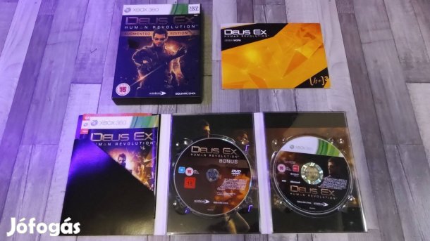 Xbox 360 : Deus Ex Human Revolution Augmented Edition - Gyűjtői Változ