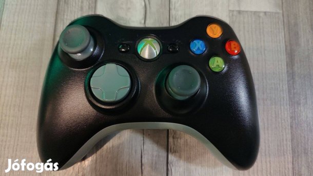 Xbox 360 : Gyári Vezeték Nélküli Kontroller Fekete - Szürke