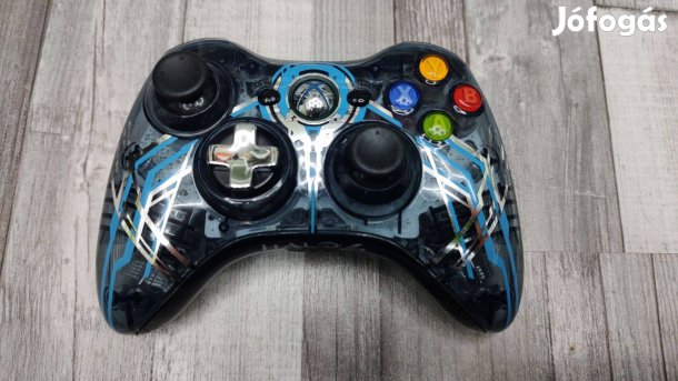 Xbox 360 : Gyári Vezeték Nélküli Kontroller Limitált Halo 4 Mintás