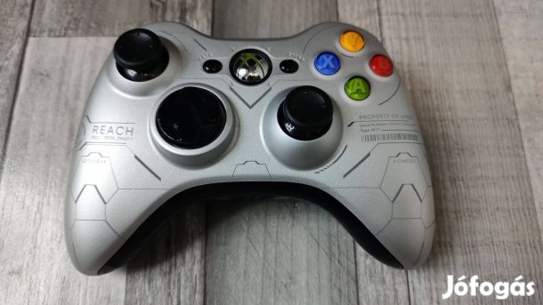 Xbox 360 : Gyári Vezeték Nélküli Kontroller Limitált Halo Reach Mintás