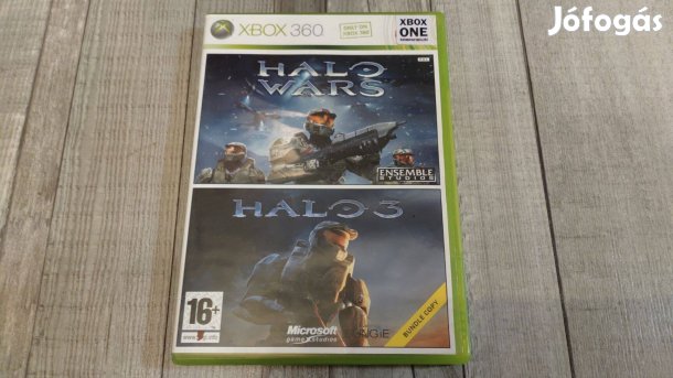 Xbox 360 : Halo 3 + Halo Wars - Xbox ONE És Series X Kompatibilis ! -