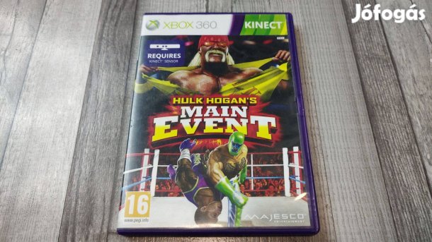 Xbox 360 : Kinect Hulk Hogan's Main Event - Ritka !