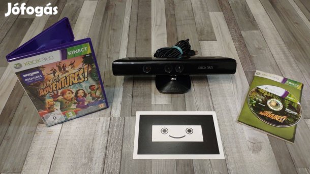 Xbox 360 : Kinect Kamera Szenzor + Kinect Adventures Játékszoftver