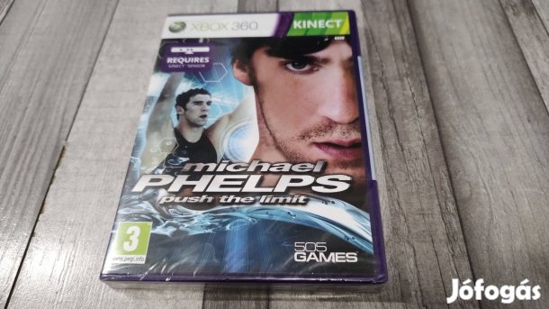 Xbox 360 : Kinect Michael Phelps Push The Limit - Bontatlan, Fóliás !
