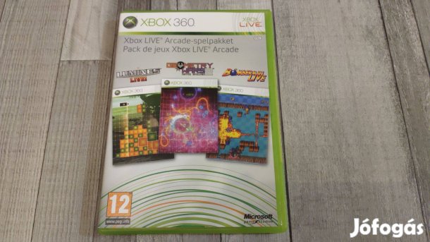 Xbox 360 : Xbox Arcade Game Pack - 3db Játék!