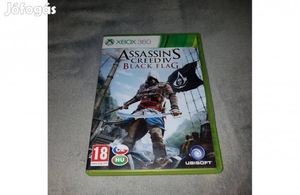 Xbox 360 assassin's creed black flag játék eladó