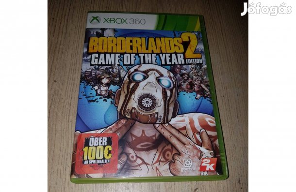 Xbox 360 borderlands 2 game of the year játék eladó