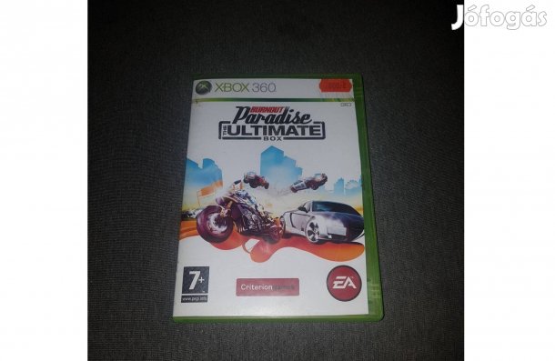 Xbox 360 burnout paradise the ultimate eladó