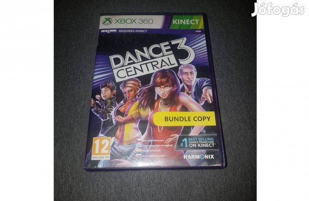 Xbox 360 dance central 3 eladó