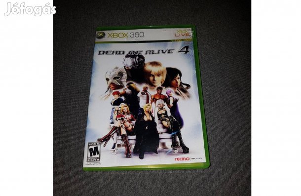Xbox 360 dead or alive 4 eladó