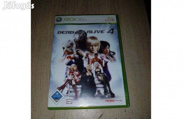 Xbox 360 dead or alive 4 játék eladó