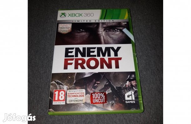 Xbox 360 enemy front limited edition játék eladó