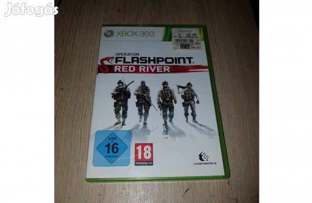Xbox 360 flashpoint red river játék eladó