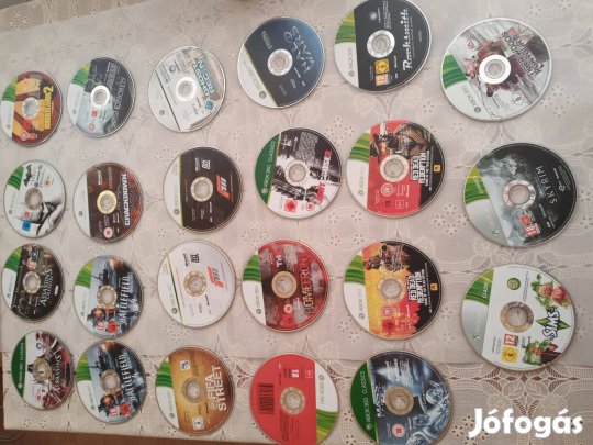 Xbox 360 gyári játék lemezek karcmentes