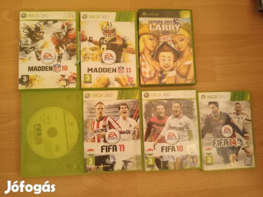 Xbox 360 gyári játék lemezek karcmentes