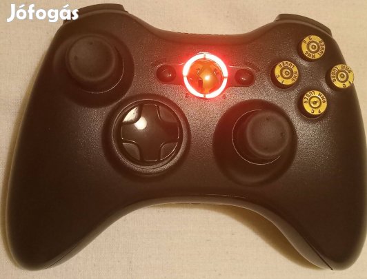 Xbox 360 gyári vezetek nélküli kontroller felújított
