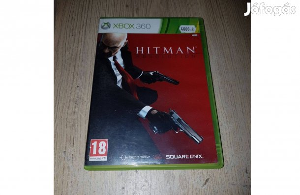 Xbox 360 hitman absolution játék eladó