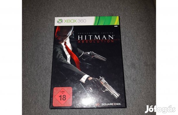Xbox 360 hitman absolution steelbook játék eladó