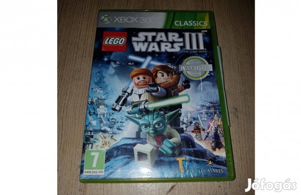 Xbox 360 lego star wars 3 jeladó