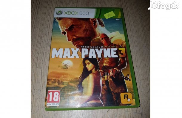 Xbox 360 max payne 3 játék eladó