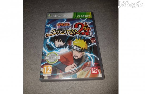 Xbox 360 naruto ultimate ninja storm 2 játék eladó