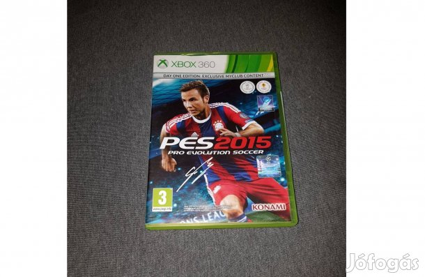 Xbox 360 pes 2015 játék eladó