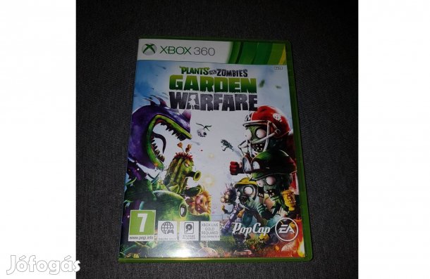 Xbox 360 plants vs zombies garden warfare játék eladó