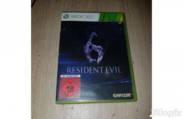 Xbox 360 resident evil 6 játék eladó
