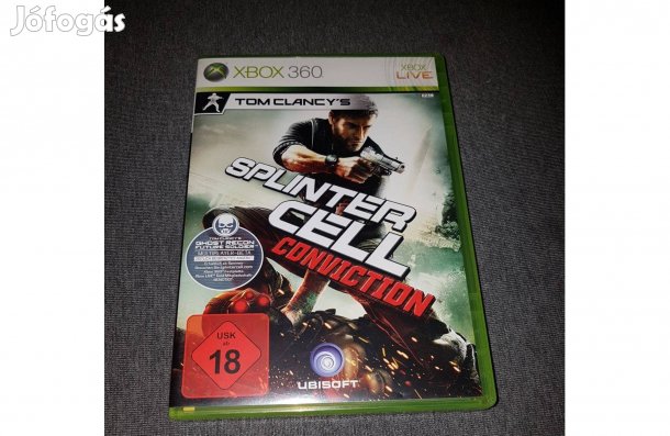 Xbox 360 splinter cell conviction játék eladó