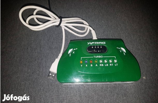 Xbox 360 xecuter Xfrag 360 billentyűzet egérvezérlő adapter