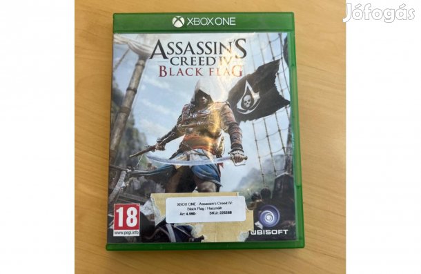 Xbox One Assassin's Creed IV Black Flag Használt