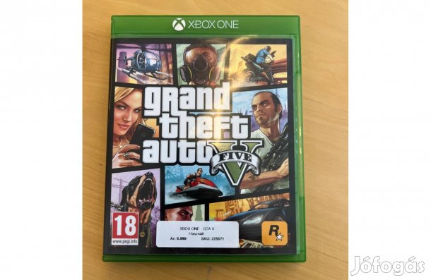Xbox One GTA V Használt