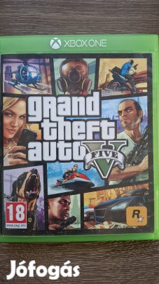 Xbox One Karcmentes Gtav jateklemez. térképpel,  GTA V