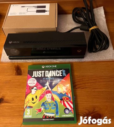 Xbox One Kinect+Adapter+ Just Dance 2015 - Számlával,1 év garanciával