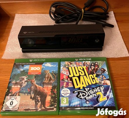 Xbox One Kinect Nyugodt családi élmény Számlával, 1 év garanciával
