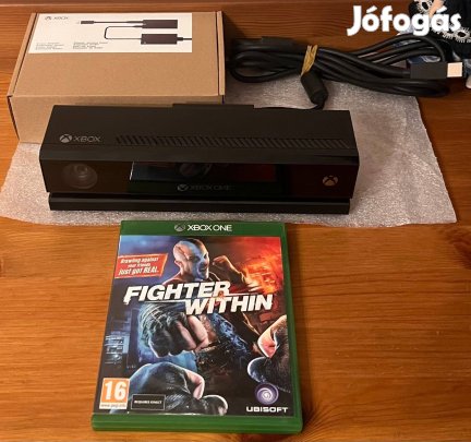 Xbox One Kinect + Adapter + Fighter Within Számlával, 1 év garanciáva