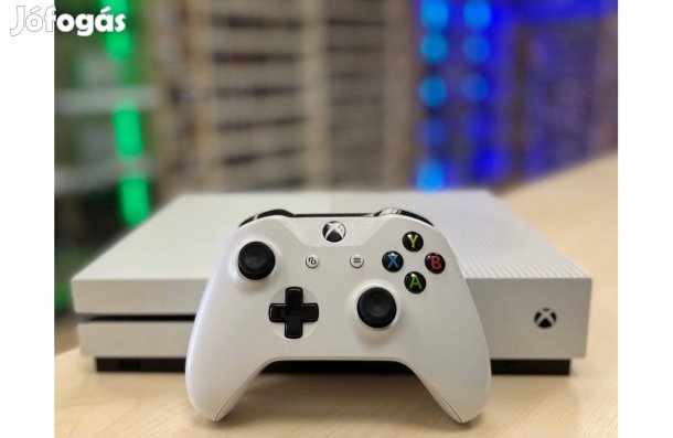 Xbox One S 1TB lemezes garanciával konzol boltból